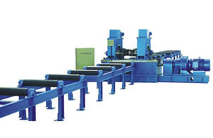 Mesin Pelurus H Beam Flange